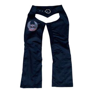 Women's Speed & Strength Textile Motorcycle Chaps Sz S